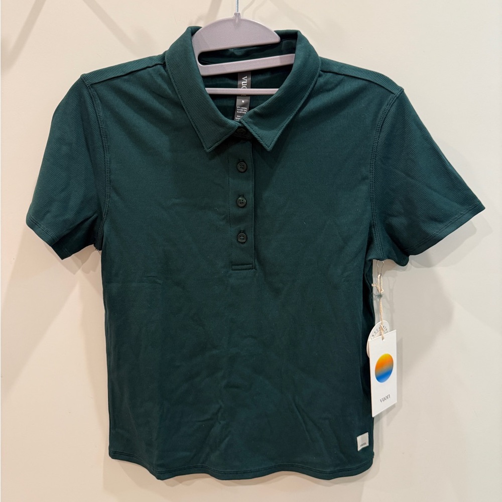 Vuori Dark Green Polo Shirt